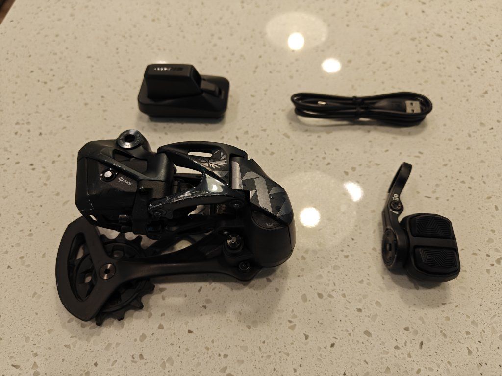 XX1 AXS Eagle 12 speed derailleur and shifter