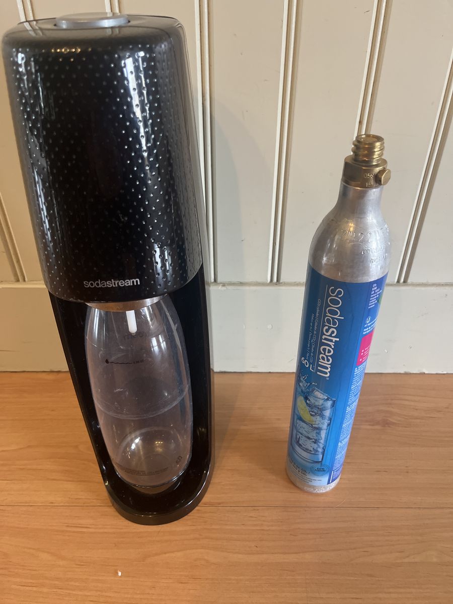 Soda Stream And CO2 Cartridge
