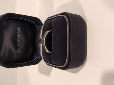 Tiffany & Co. Platinum 6mm Wedding Ring Size 10.5