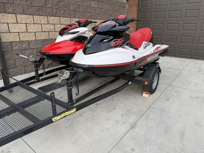 35 Hour 2 2008 SeaDoo 215 supercharged W/ Trailer