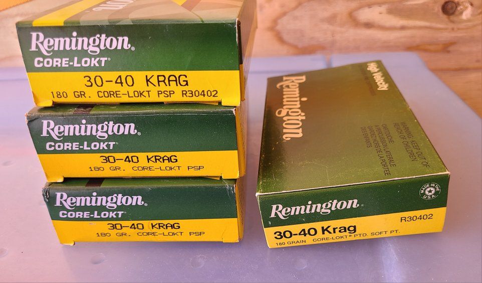30-40 Krag ammo lot