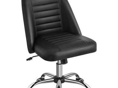 Yaheetech Black Office Chair – Brand New in Box #496