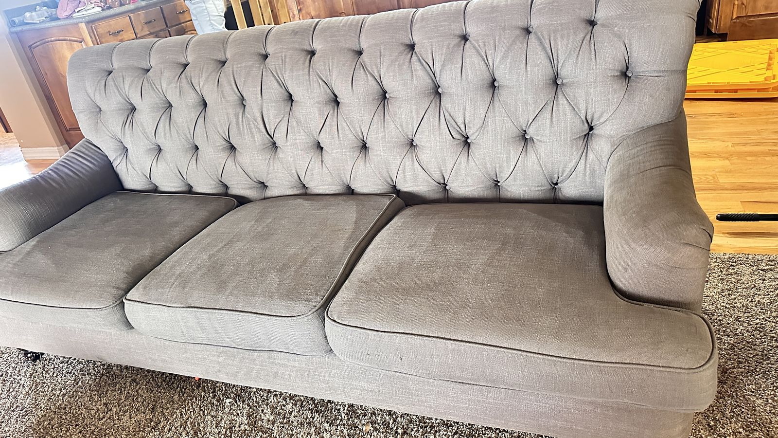 Couch\Sofa Grey In Good Condion