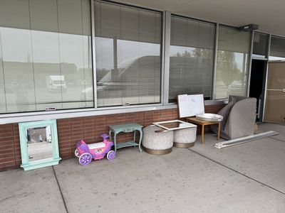 FREE- Sauna, Tires, Shelving, Mirrors, ottoman,