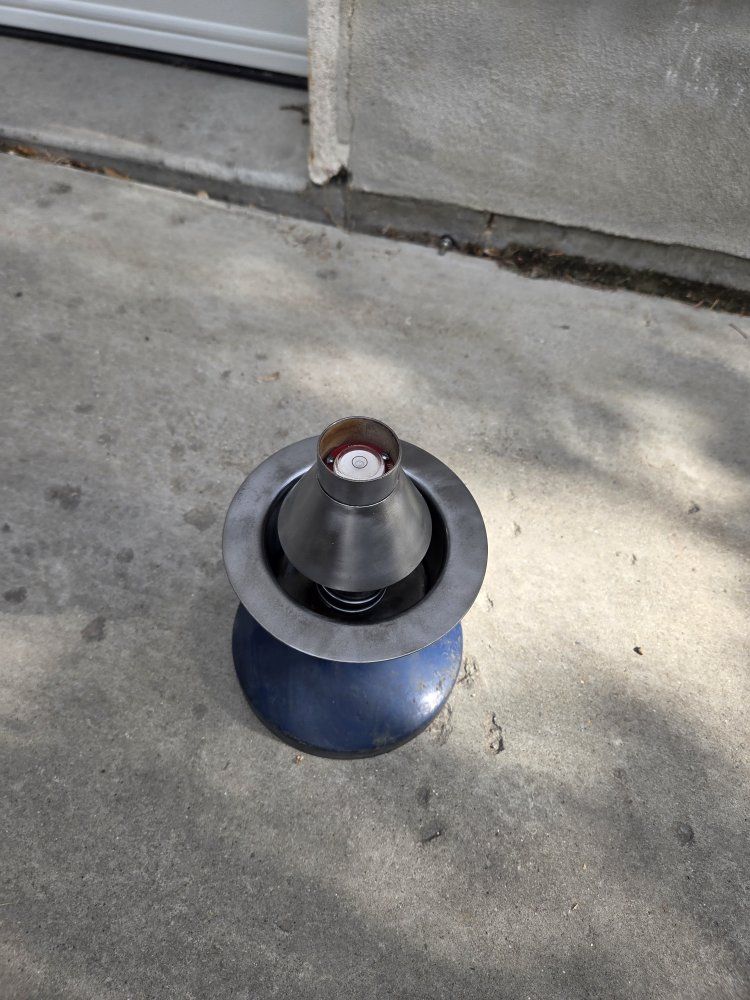 Vee Bubble balancer tire and wheel vintage