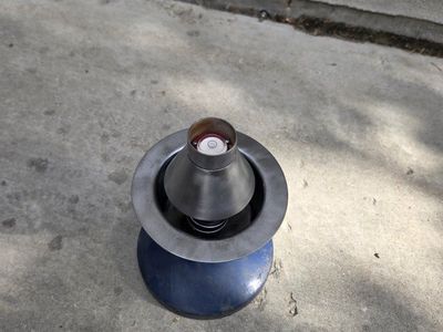 Vee Bubble balancer tire and wheel vintage