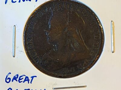 1896 Great Britian 1 Penny