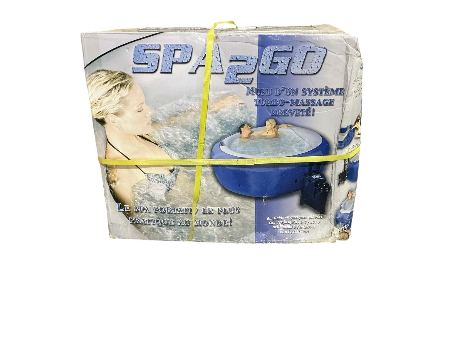 Spa-N-A-Box Spa2Go Portable Inflatable Hot Tub Spa 250 Gallons Model STG1 E75014010