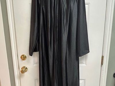 Black Graduation Gown