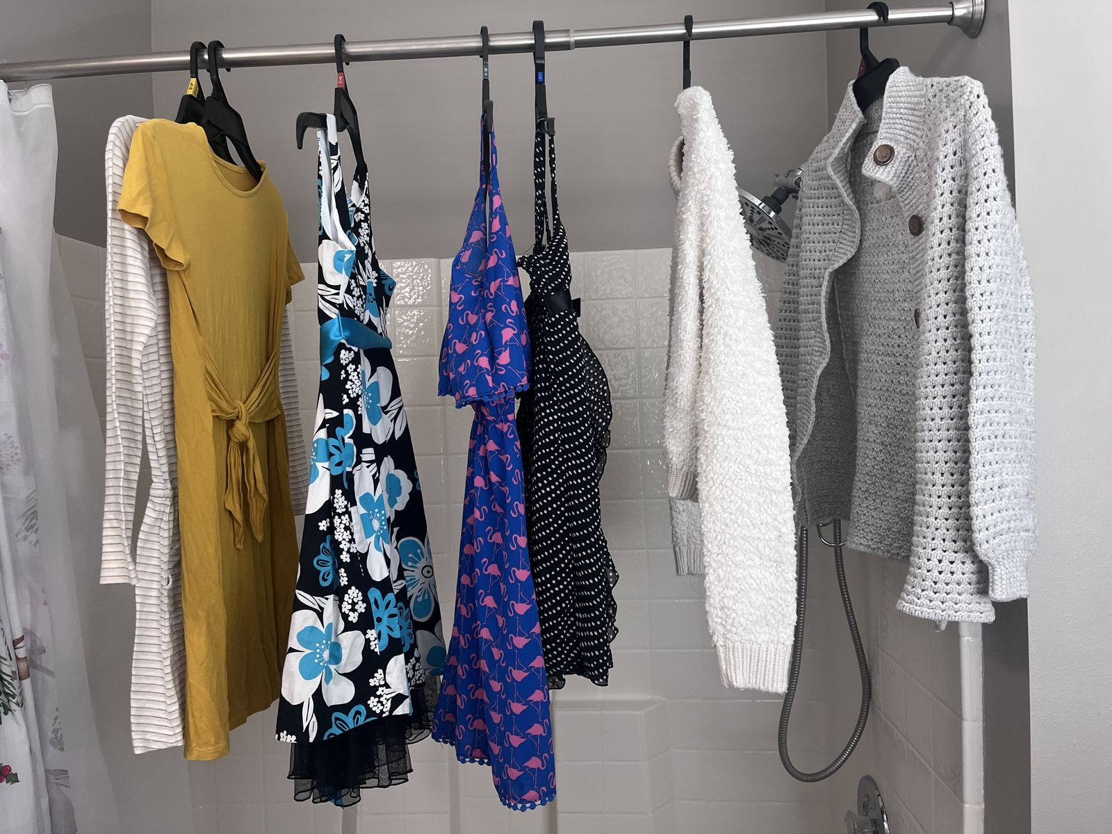 Girls Dresses and Sweaters size 10-12 (Large) 5 Summer Dresses + 2 Dress Sweaters