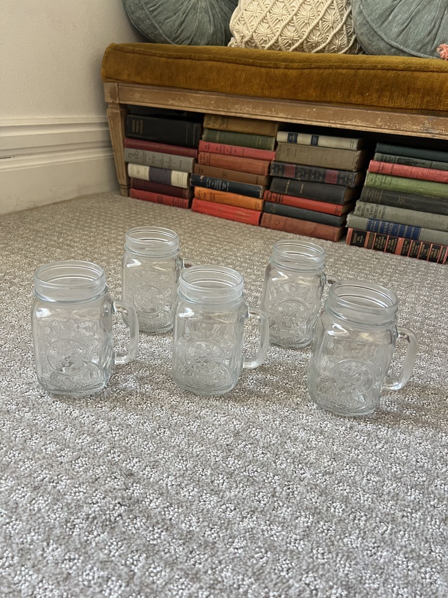 Drinking Jar Glasses