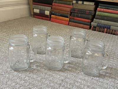 Drinking Jar Glasses