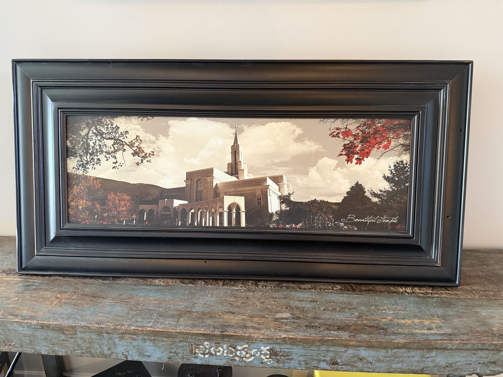 Bountiful Temple Framed Art