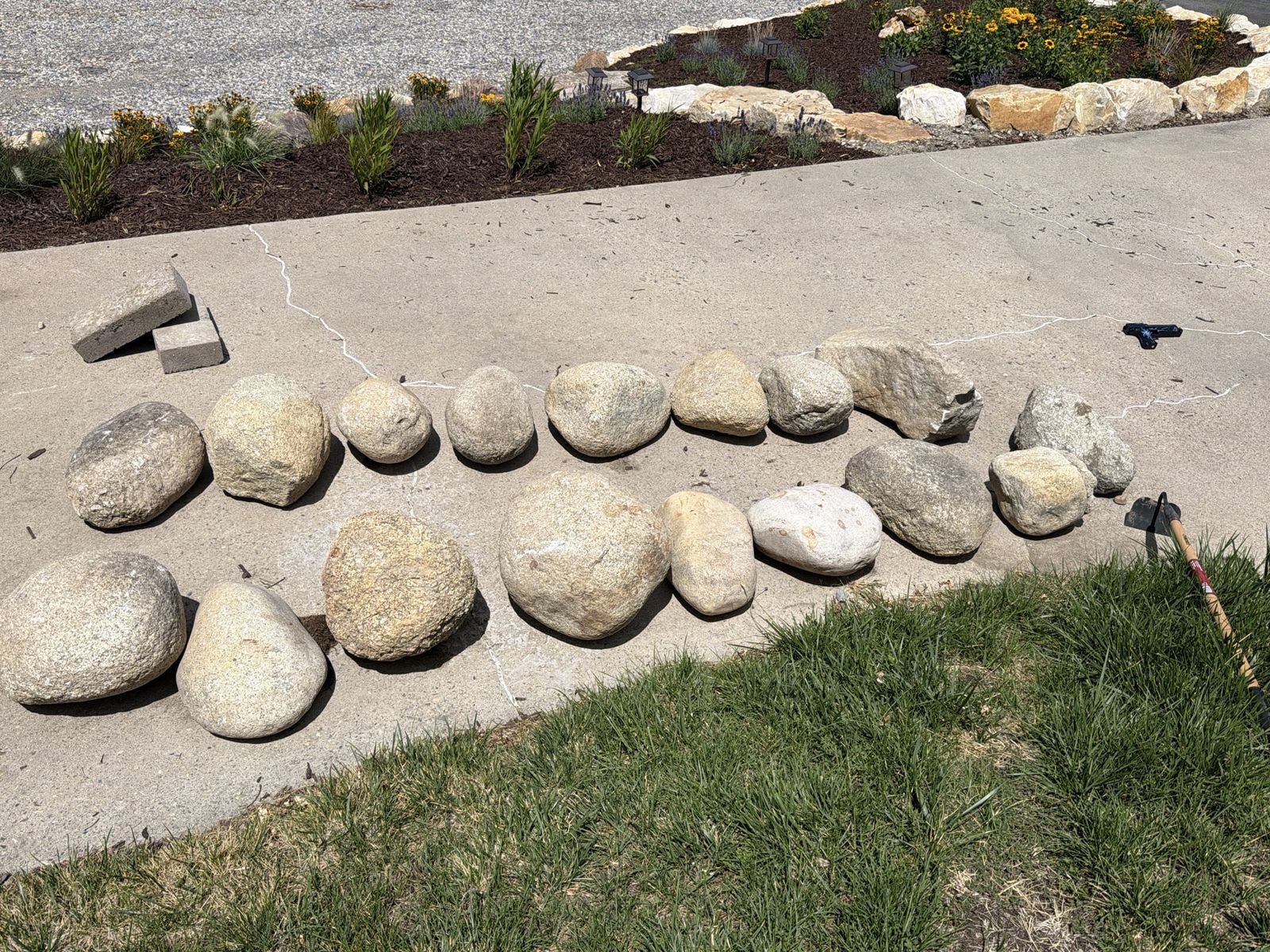 FREE Large Granite Landscaping Rocks - Natural Stone for Garden & Yard Decor