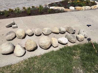 FREE Large Granite Landscaping Rocks - Natural Stone for Garden & Yard Decor
