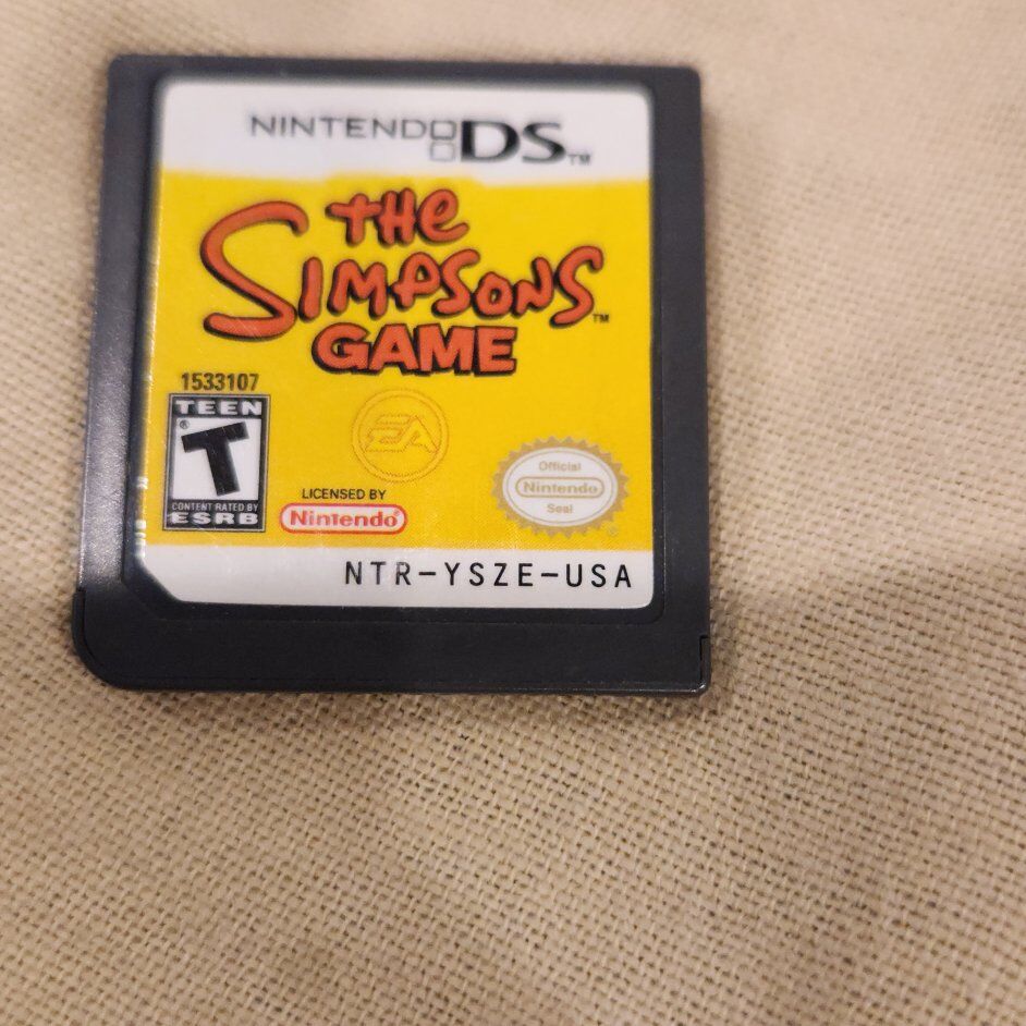 Nintendo DS "The Simpsons Game"