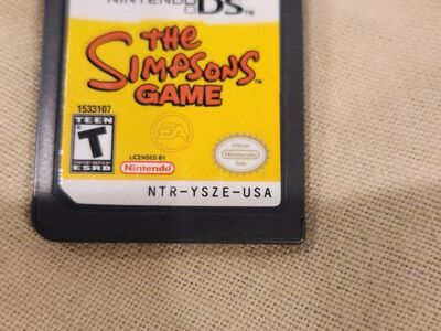Nintendo DS "The Simpsons Game"