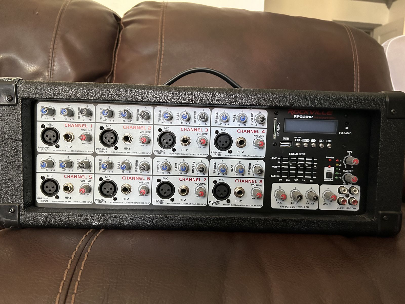 Rockville RPG 2x12  DJ PA Speaker System