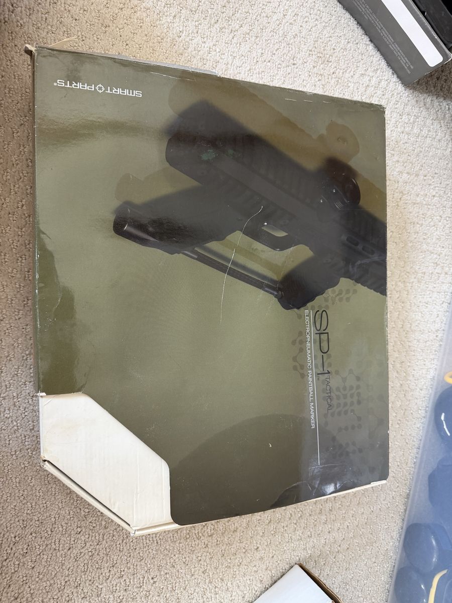 Smart Parts SP-1 Tactical Electropneumatic Paintball Marker with Box