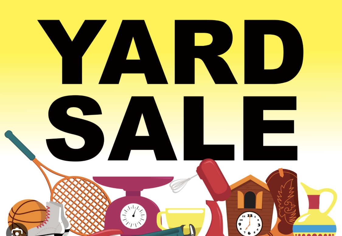 Yard Sale - Saturday May 2nd