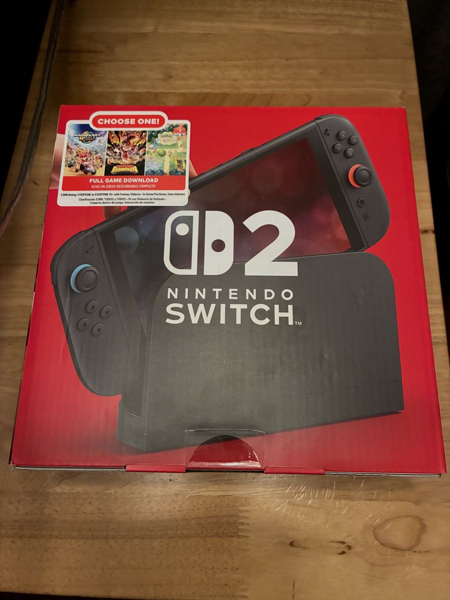 Brand New Nintendo Switch 2 Bundle (Factory Sealed) + Full Game Download