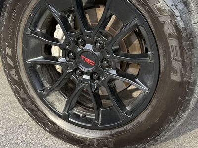 Toyota TRD Pro Matte Black Alloy Wheels 20"