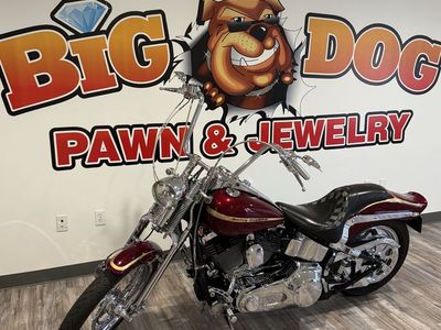 Harley-Davidson 2003 Springer Red/Maroon, Chrome Accents, 100 Anniversary model 11,800 miles