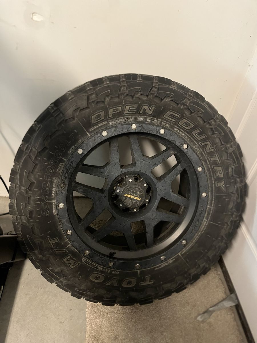 Used 35 X 12.50 Spare Tire