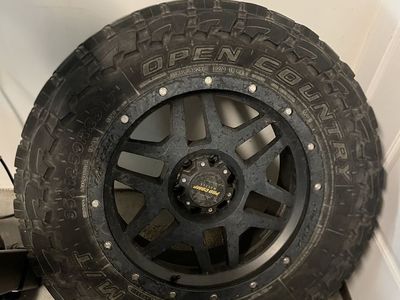 Used 35 X 12.50 Spare Tire
