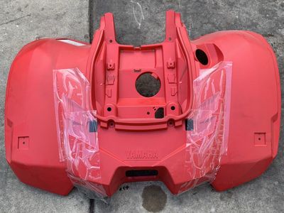 OEM Yamaha ATV Red Front Fender Plastic Body Panel B16-F1611