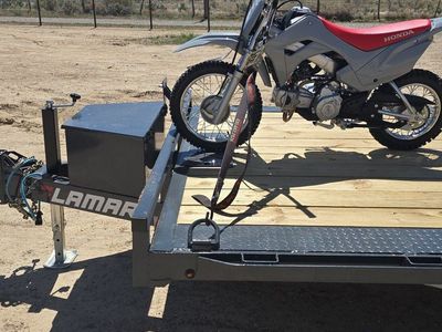 Lamar Flatbed equipment trailer