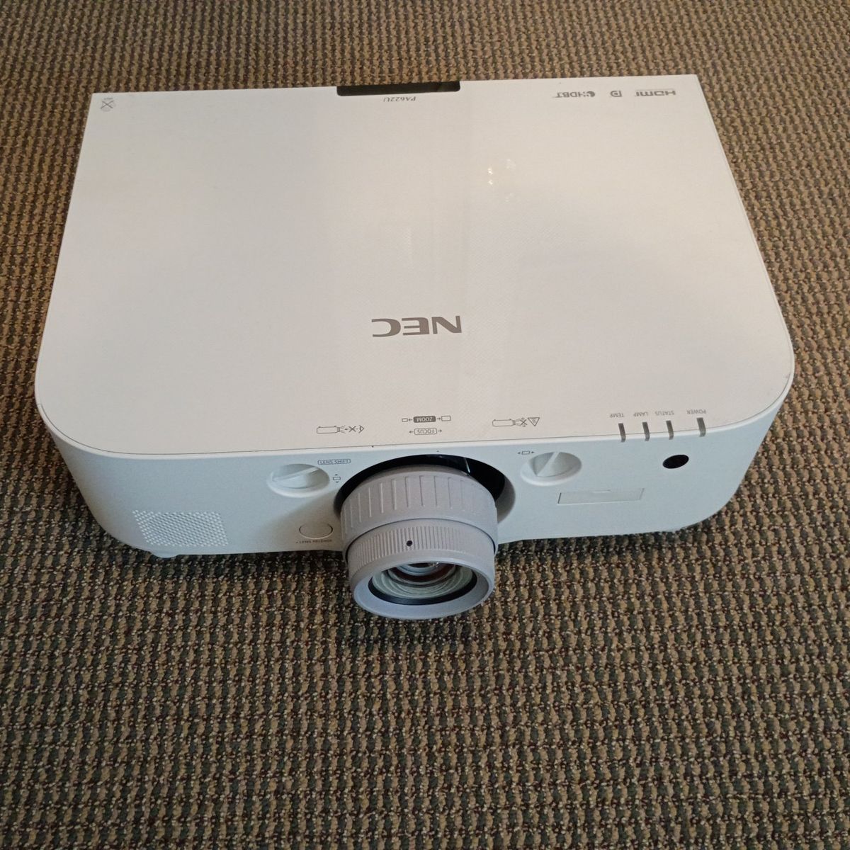 NEC PA622U NP-PA622U LCD Projector White 6200 Lumens WUXGA HDBaseT HDMI