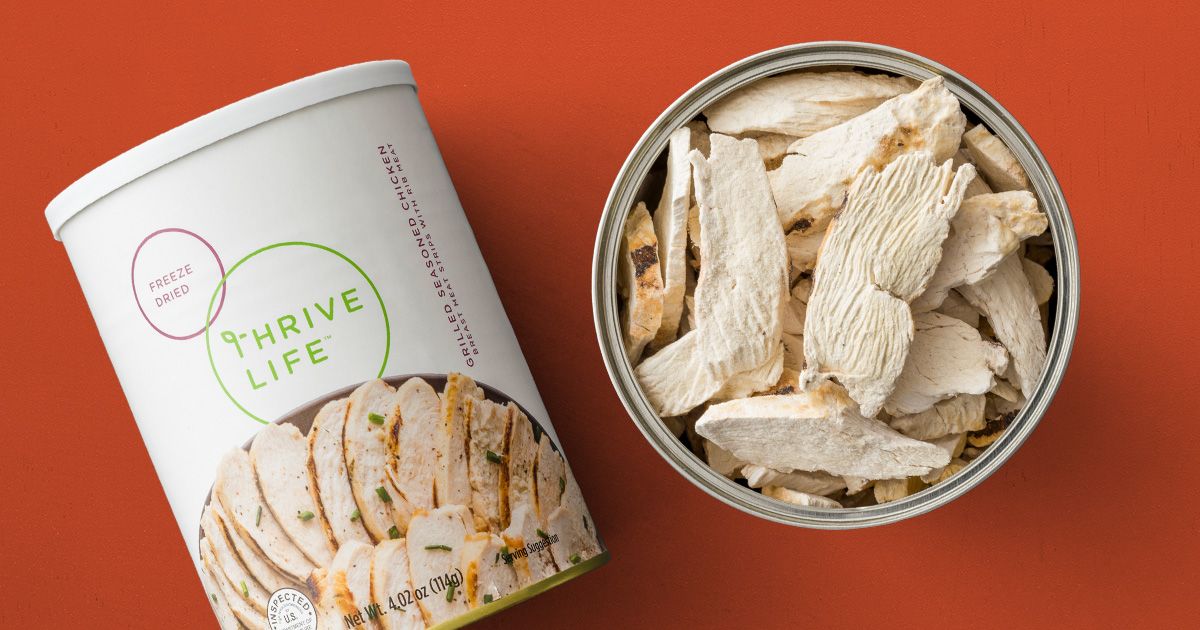 Freeze Dried Meats (#10 Cans): $25 each