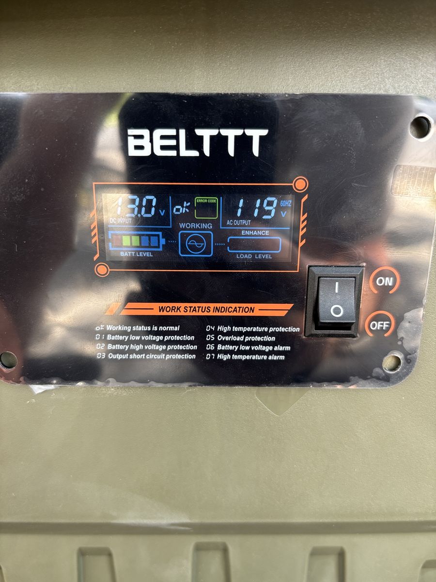 Custom Mobile Power Station (2x200Ah Lithium Batteries +2000W inverter)