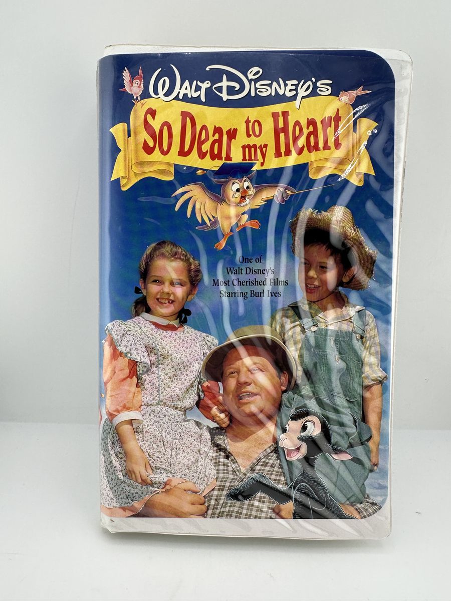 Walt Disney's So Dear to My Heart VHS 1994 Clamshell Tested Classic Family