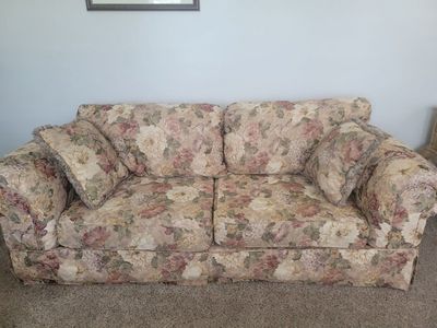 Nice floral couch