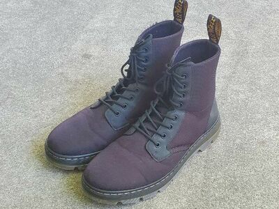 NEW Men's Size 12 Dr. Martens Combat Black Boots