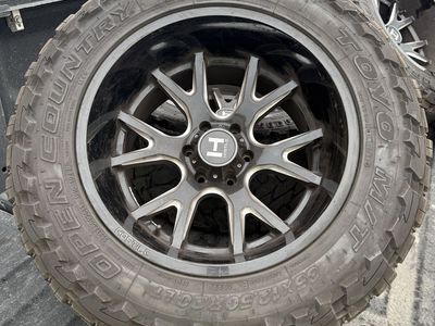 Toyo Open Country M/T 35x12.50R20LT Tires on Hostile 20x12 6x135 Wheels