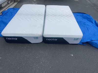 Nectar Premier Hybrid Mattress, Split King— Adjustable Base Available