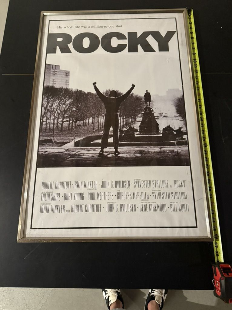 Rocky Framed Movie Poster