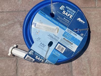 25’ Apex drinking water safe hose for RV