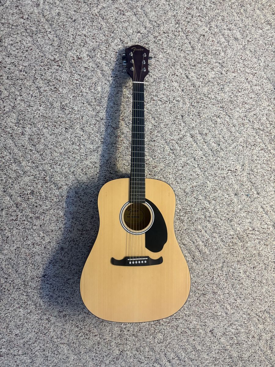 Fender acoustic guitar
