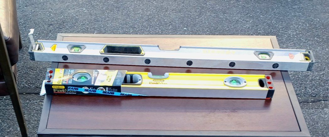 Stanley Fatmax I-Beam & Stanley 42-248 Magnetic Box Beam Level Set