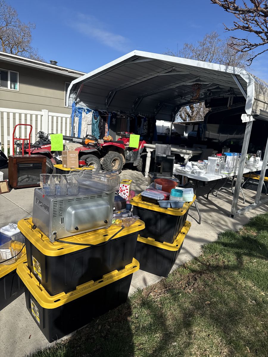 Yard Sale 738 2nd Street Ogden Only Today