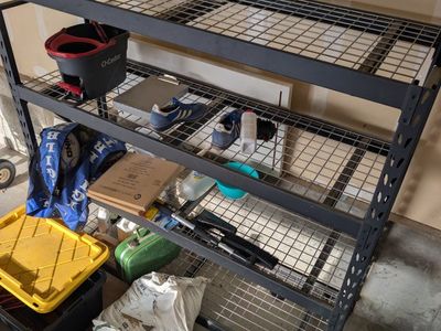 heavy duty metal shelves