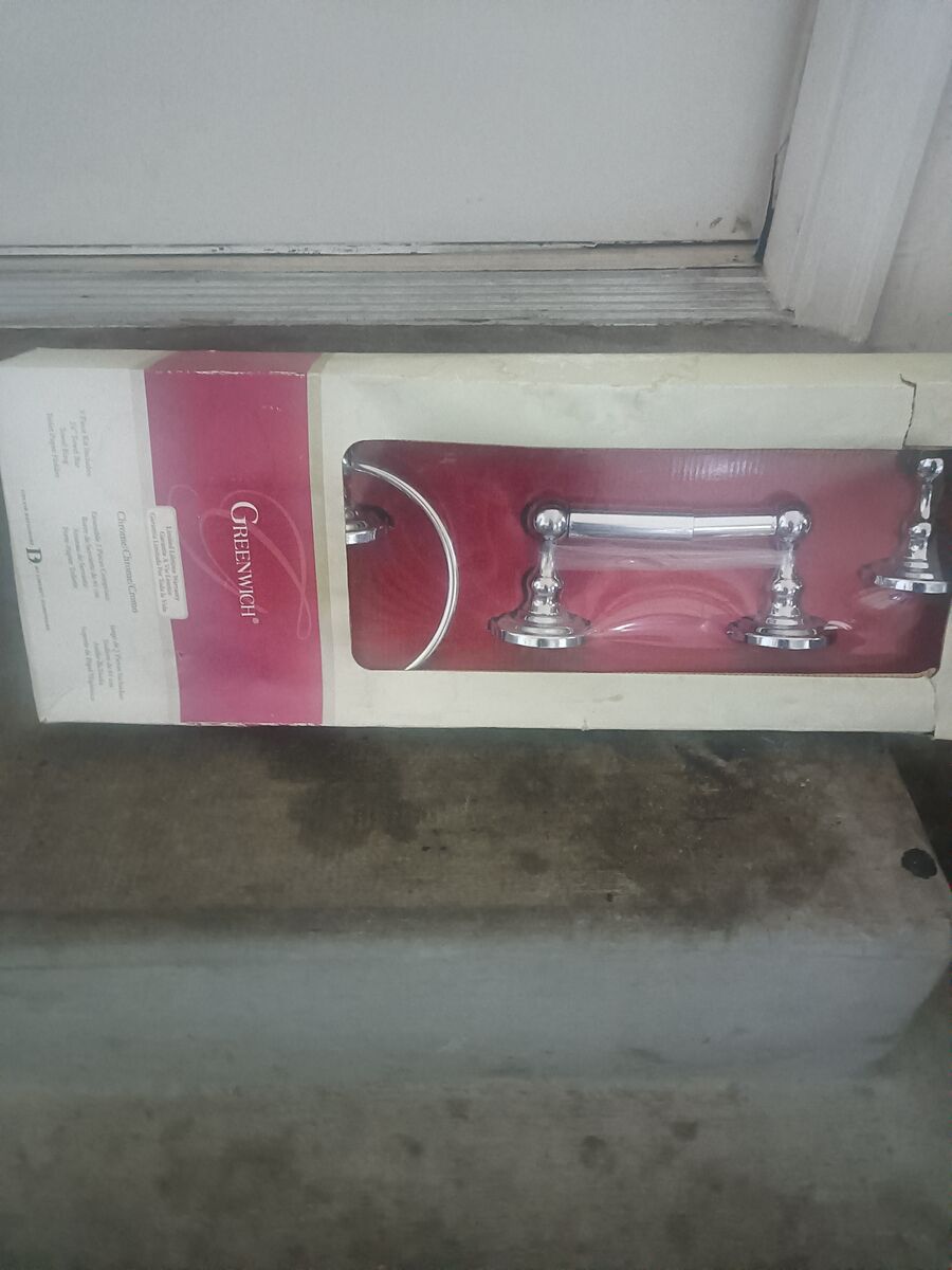 Greenwich Chrome Bath Set