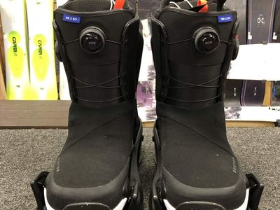 Used Burton Waverange X Step-on Snowboard Boot+Binding Mens 11