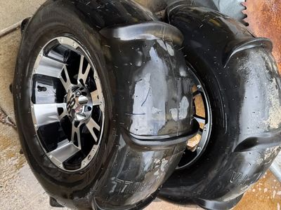 Sand tires/paddles 2012 CanAm