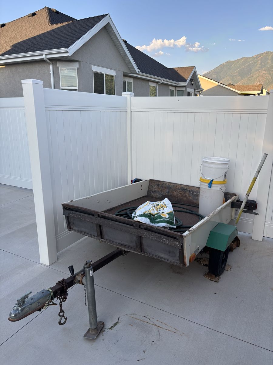 Coleman 5x5 Metal trailer