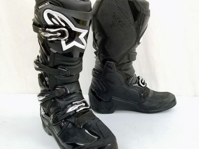 Alpinestars Tech 7 Enduro Drystar Boots, Black, Size 10 (482-0016810-L-R2-S5)